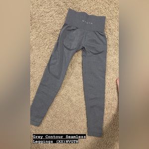 NVGTN Grey Contour Seamless Leggings (XS)
